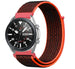 Bracelet nylon  Samsung Galaxy Watch 3 45mm (noir/orange)