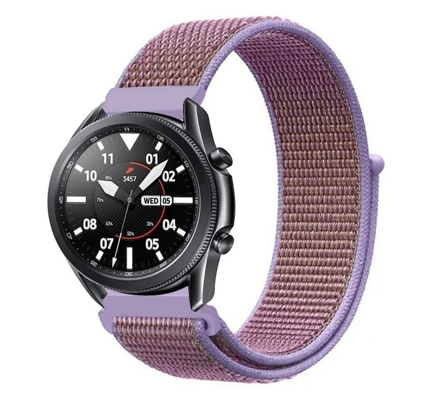 Nylon Strap, on a watch, 3/4 front view