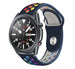 Correa deportiva Samsung Galaxy Watch 3 45mm (azul oscuro/arcoíris)