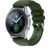 Samsung Galaxy Watch 3 45mm siliconen bandje (legergroen)