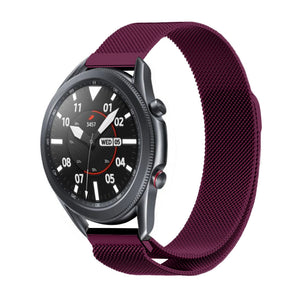 Correa milanesa Samsung Galaxy Watch 3 45mm (morado)