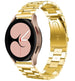 Samsung Galaxy Watch 4 40mm Steel Strap (Gold)