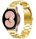 Bracelet acier Samsung Galaxy Watch 4 (or)
