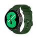 Samsung Galaxy Watch 4 40mm Luxus-Silikonarmband (Armeegrün)