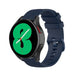 Samsung Galaxy Watch 4 40mm Luxus-Silikonarmband (Dunkelblau)