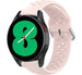 Bracelet silicone avec trous Samsung Galaxy Watch 4 40mm (rose)