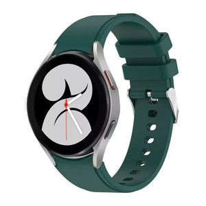 Silicone Strap 'Perfect Fit', on a watch, 3/4 front view