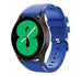 Bracelet silicone Samsung Galaxy Watch 4 44mm (bleu)