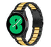 Samsung Galaxy Watch 4 44mm Steel Strap (Black/Gold)