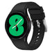 Bracelet silicone Samsung Galaxy Watch 4 - 44mm (noir)