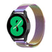 Bracelet Milanais Samsung Galaxy Watch 4 44mm (arc-en-ciel)