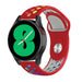 Samsung Galaxy Watch 4 - 44mm sport band (rood/kleurrijk)