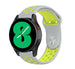 Bracelet sport Samsung Galaxy Watch 4 44mm (gris / jaune)