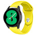 Samsung Galaxy Watch 4 - 44mm sport band (geel)
