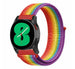Bracelet nylon Samsung Galaxy Watch 4 44mm (arc-en-ciel)