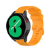 Samsung Galaxy Watch 4 44mm Luxe Siliconen bandje (oranje)