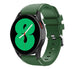 Bracelet silicone Samsung Galaxy Watch 4 44mm (vert armée)