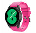 Bracelet silicone Samsung Galaxy Watch 4 44mm (rose vif)