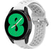Samsung Galaxy Watch 4 - 44mm Silikonarmband mit Löchern (Weiß)