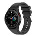 Samsung Galaxy Watch 4 Classic 42mm Silicone Strap Perfect Fit (Black)