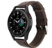 Bracelet cuir Samsung Galaxy Watch 4 Classic 42mm (marron foncé)