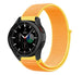 Bracelet nylon Samsung Galaxy Watch 4 Classic 42mm (jaune clair)