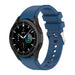 Bracelet silicone Galaxy Watch 4 Classic 46mm (bleu foncé)