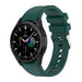 Samsung Galaxy Watch 4 Classic 46mm siliconen bandje (donkergroen)