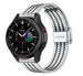 Samsung Galaxy Watch 4 Classic 46mm Edelstahl-Armband (Silber/Schwarz)