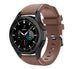 Samsung Galaxy Watch 4 Classic 46mm Silikonarmband (Kaffee Braun)