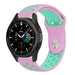 Samsung Galaxy Watch 4 Classic 46mm Sportarmband (Rosa/Aqua)
