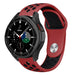 Samsung Galaxy Watch 4 Classic 46mm Sportarmband (Rot/Schwarz)