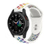 Samsung Galaxy Watch 4 Classic 46mm Sportarmband (Weiß/Bunt)