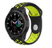 Samsung Galaxy Watch 4 Classic 46mm Sportarmband (Schwarz/Gelb)