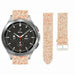 Samsung Galaxy Watch 4 Classic leren glitter bandje (rosé goud)