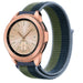 Bracelet nylon Samsung Galaxy Watch 42mm (vert et bleu)