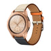 Bracelet cuir Samsung Galaxy Watch 42mm (blanc/bleu foncé)