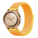 Samsung Galaxy Watch 42mm Nylonarmband (Hellgelb)