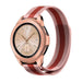 Samsung Galaxy Watch 42mm Milanese-Armband (Rot/Rosa)