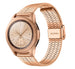 Samsung Galaxy Watch 42mm Edelstahl-Armband (Roségold)