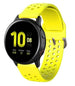 Correa silicona con agujeros Samsung Galaxy Watch 42mm (amarillo)