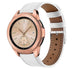 Samsung Galaxy Watch 42mm Leather Strap (White)