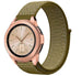 Samsung Galaxy Watch 42mm Nylonarmband (Olivgrün)