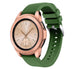Samsung Galaxy Watch 42mm siliconen bandje (legergroen)