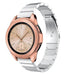 Samsung Galaxy Watch 42mm luxe metalen bandje (zilver)