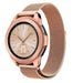 Samsung Galaxy Watch 42mm Milanese band (rosé goud)