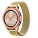 Samsung Galaxy Watch 42mm Milanese-Armband (Gold)