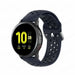 Samsung Galaxy Watch 42mm siliconen band met gaatjes (donkerblauw)