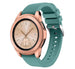 Samsung Galaxy Watch 42mm Silikonarmband (Tannengrün)