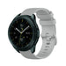 Samsung Galaxy Watch 42mm Luxe Siliconen bandje (grijs)